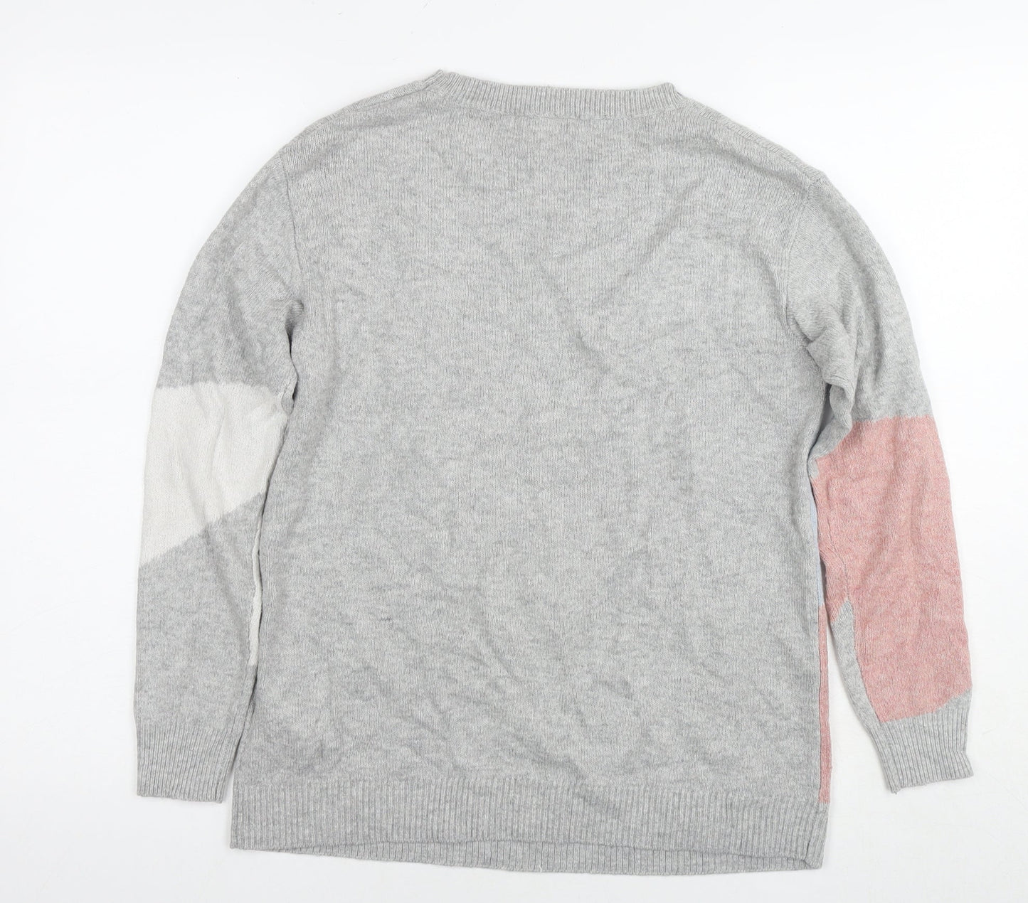 Womens UK Size S Monsoon Grey Pullover Jumper