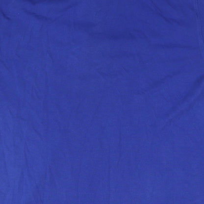 Boss Mens Black Cotton Polo Size L Collared Pullover