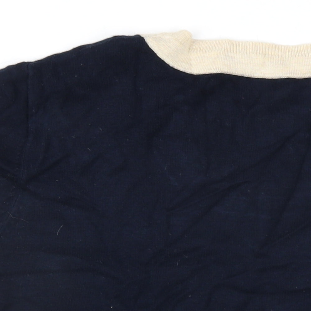 Womens UK Size L Planet Black Pullover Jumper