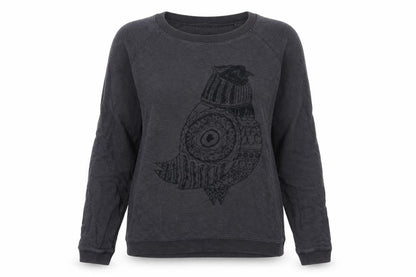Womens UK Size 10 Jack Wills Grey Pullover Sweatshirt