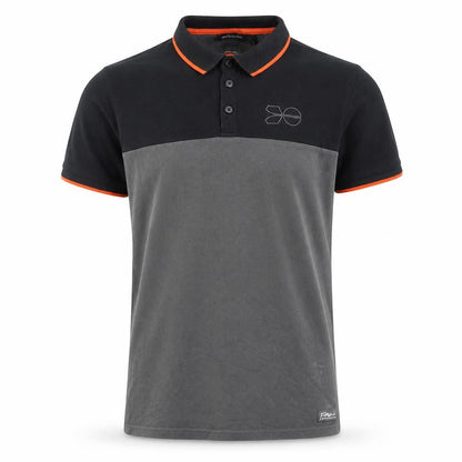 Mens UK Size L Crosshatch Cotton Polo Shirt
