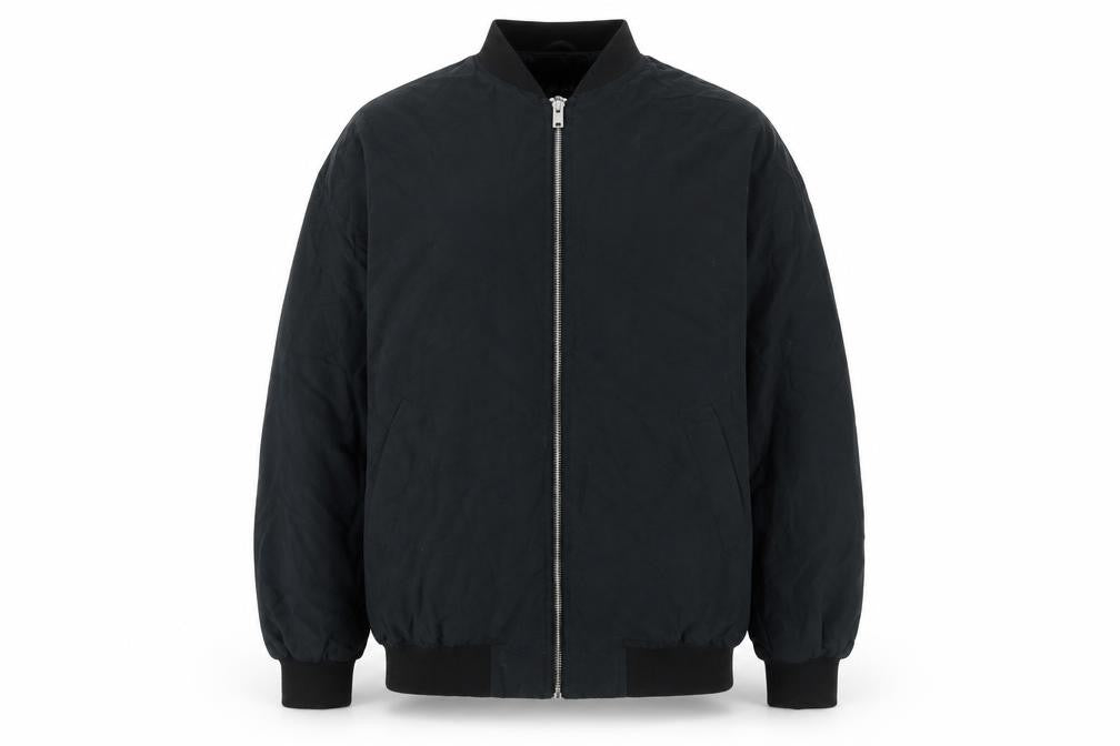 Womens UK Size 2XS Monki Black Bomber Jacket