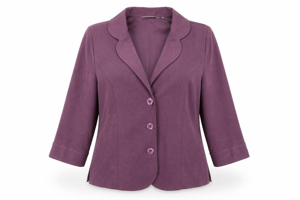 Womens UK Size 16 EWM Purple Jacket