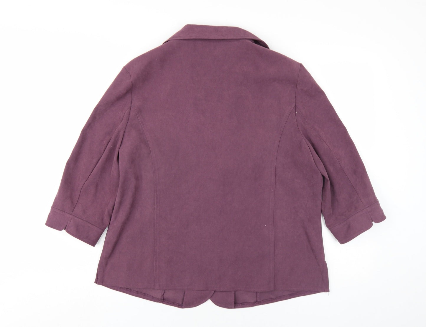 Womens UK Size 16 EWM Purple Jacket