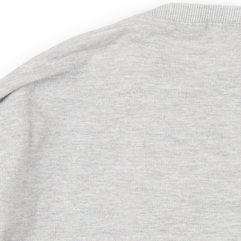 Womens UK Size S Pull&Bear Grey Pullover Sweatshirt