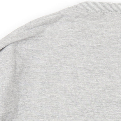 Womens UK Size S Pull&Bear Grey Pullover Sweatshirt