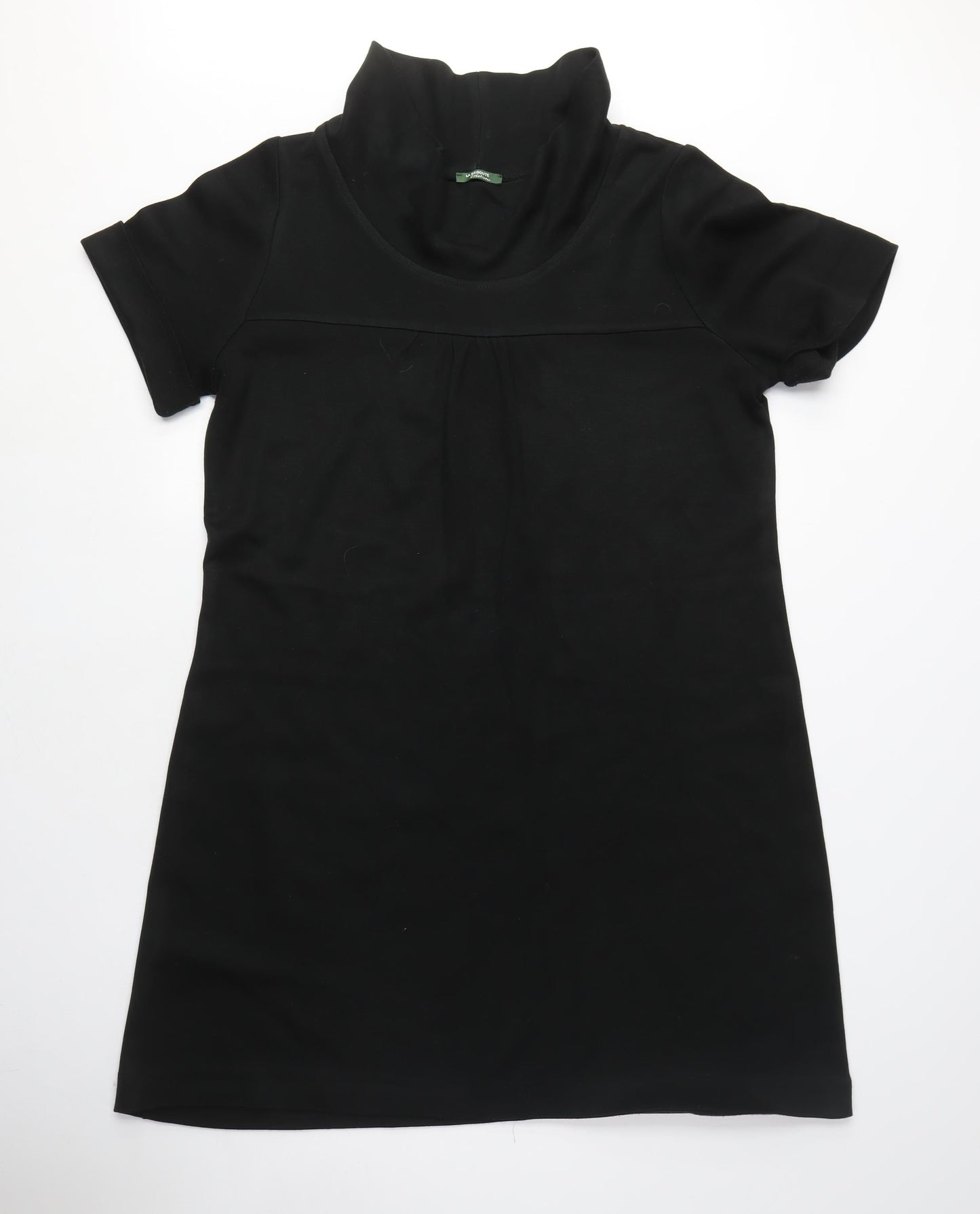 La Redoute Womens Black Acrylic A-Line Size 20 Mock Neck - Vintage