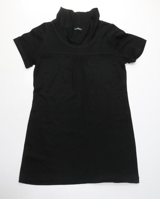 La Redoute Womens Black Acrylic A-Line Size 20 Mock Neck - Vintage