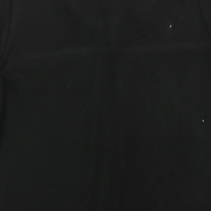 La Redoute Womens Black Acrylic A-Line Size 20 Mock Neck - Vintage