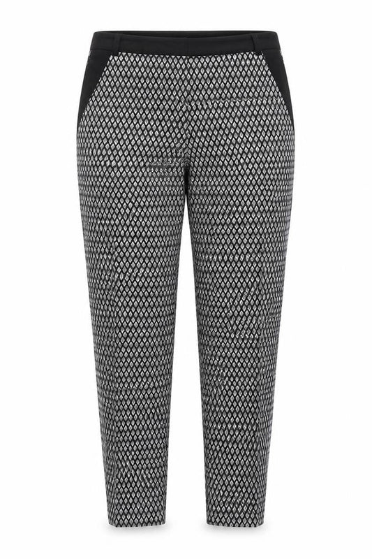 Womens UK Size 12 Topshop Regular Fit Chino Black Trousers