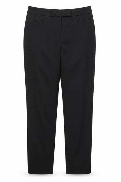 Womens UK Size 10 Dorothy Perkins Regular Fit Chino Black Trousers