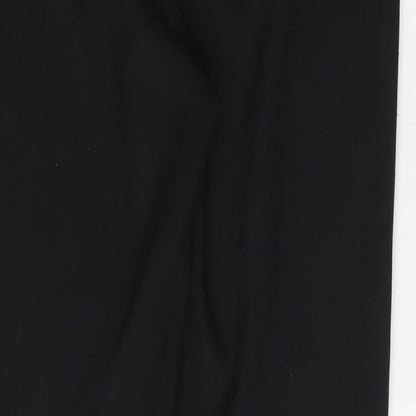 Womens UK Size 10 Dorothy Perkins Regular Fit Chino Black Trousers