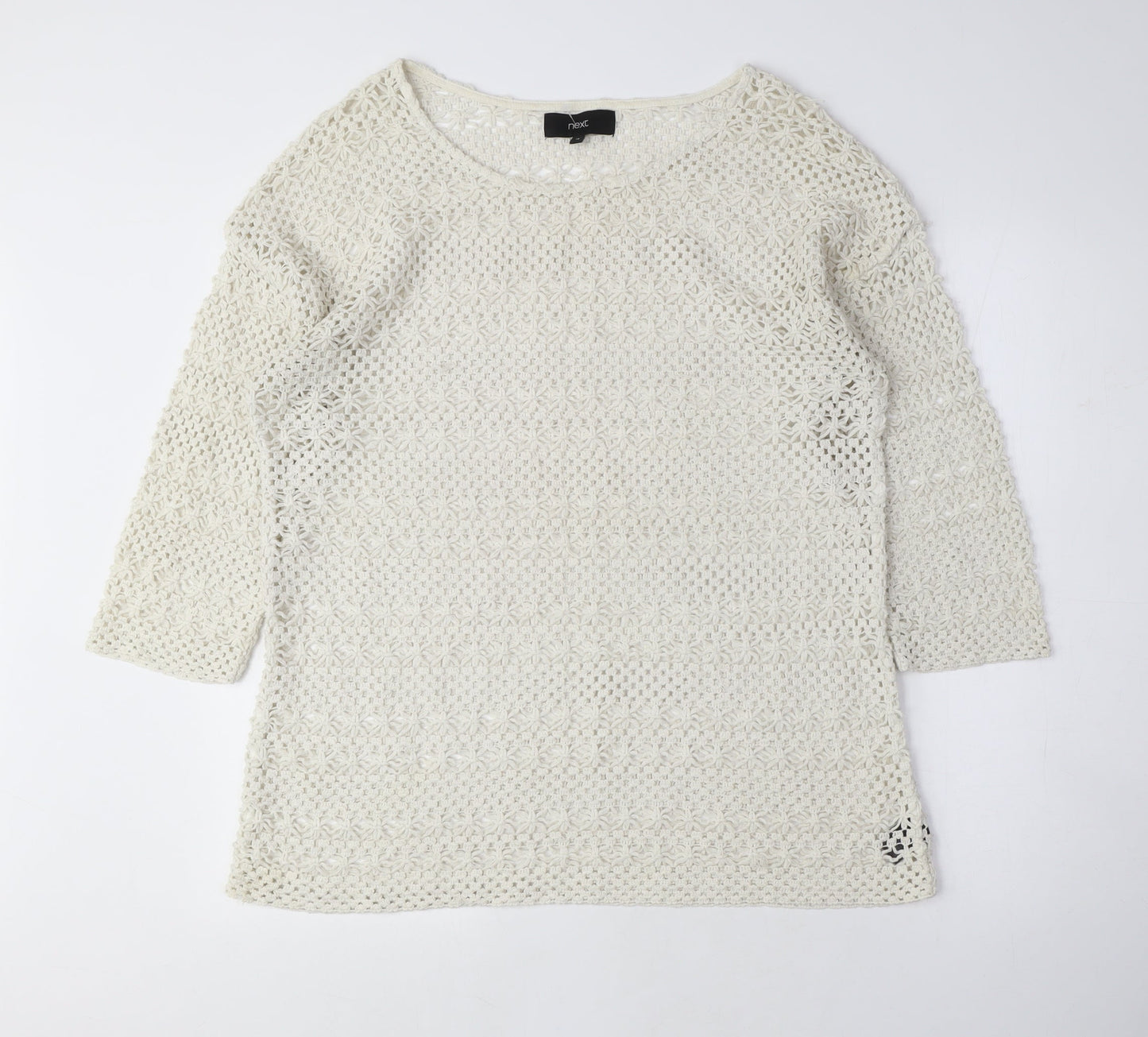 Womens UK Size 16 NEXT Beige Pullover Jumper