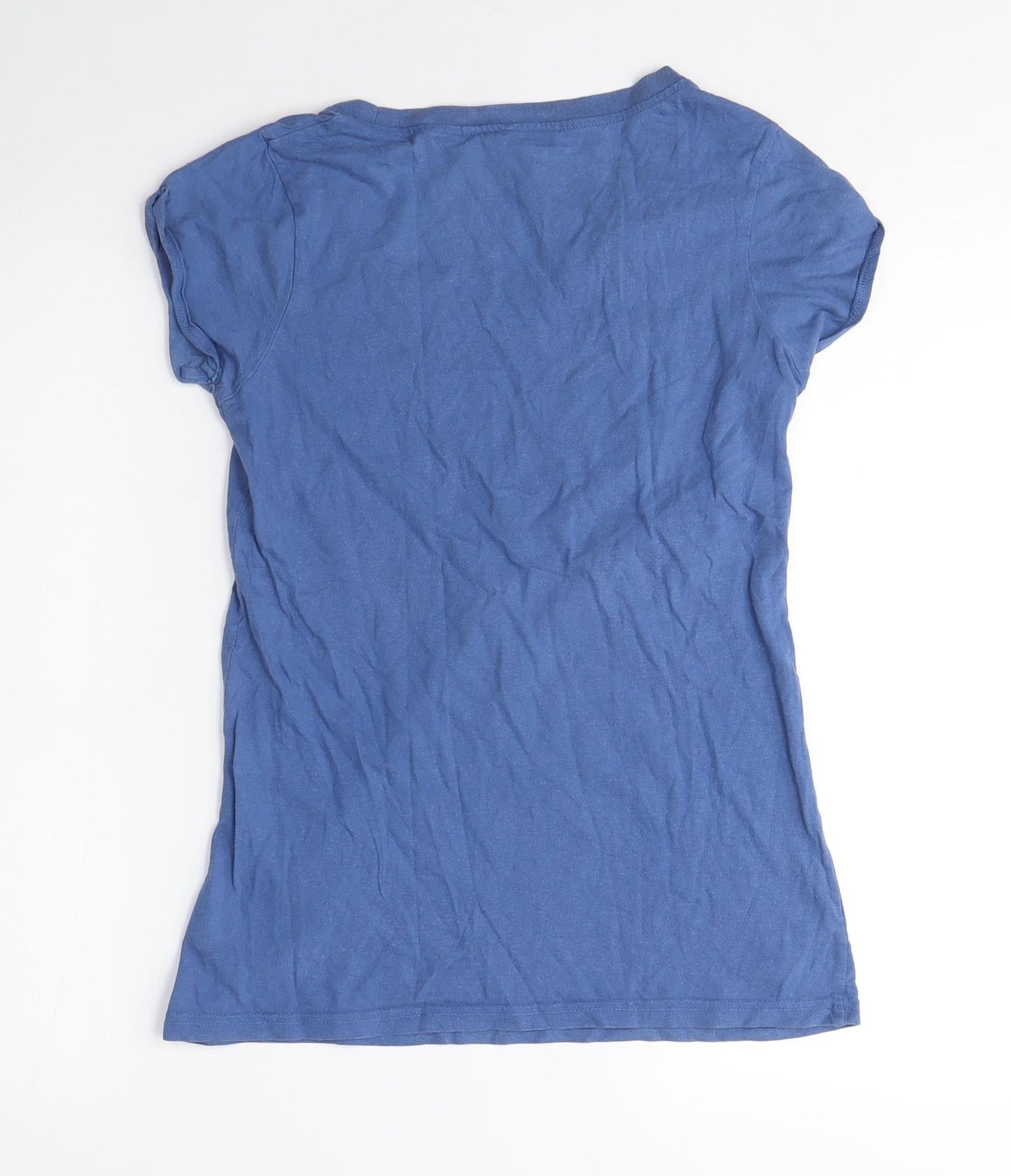 Womens UK Size 8 NEXT Blue Basic T-Shirt