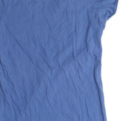 Womens UK Size 8 NEXT Blue Basic T-Shirt