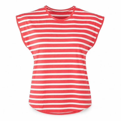 Womens UK Size L b.young Red Basic T-Shirt