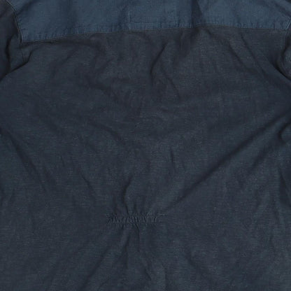 Womens UK Size 10 Mistral Blue Basic T-Shirt