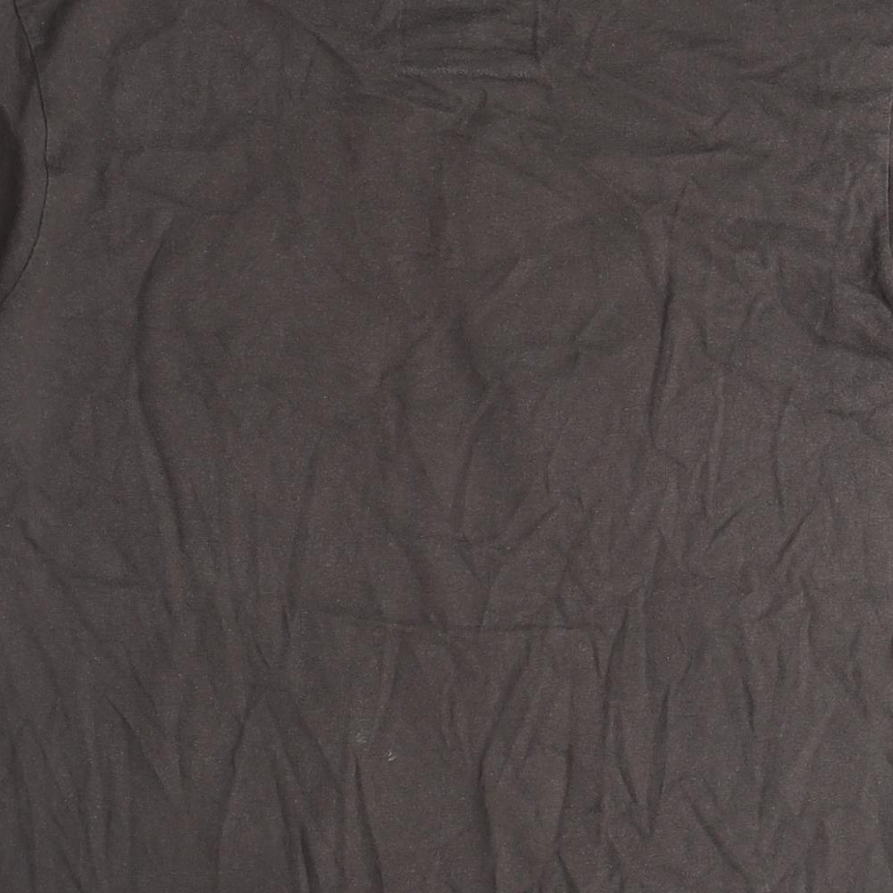 Sao Paulo Mens Green Cotton T-Shirt Size M Crew Neck - Kuma Beach