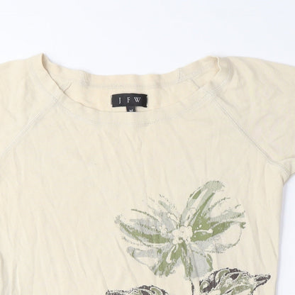 Womens UK Size M JFW Beige Basic T-Shirt