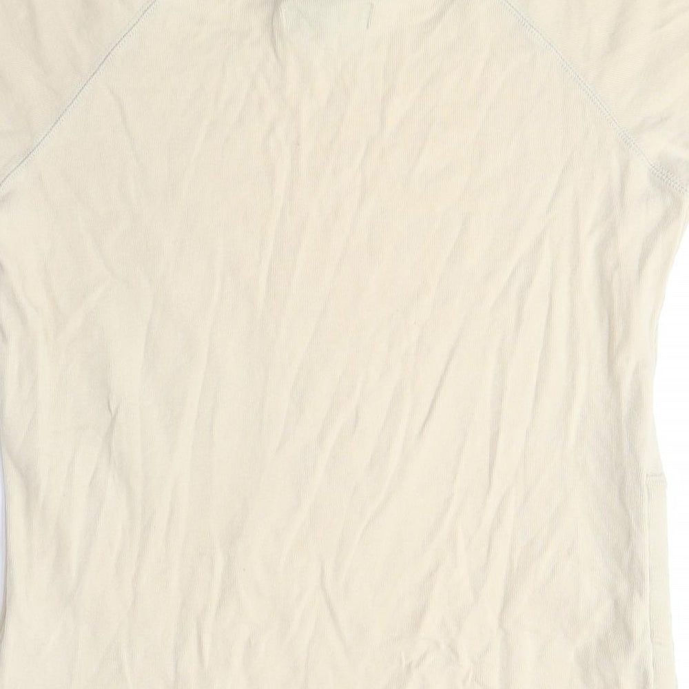 Womens UK Size M JFW Beige Basic T-Shirt