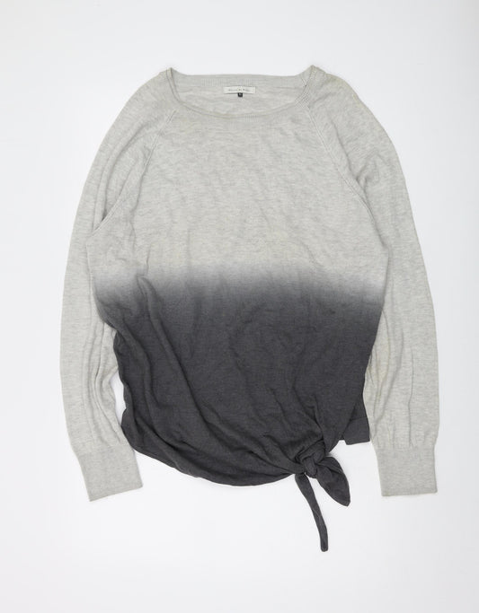 Womens UK Size XL Maison de Nimes Grey Pullover Jumper