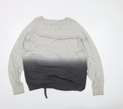 Womens UK Size XL Maison de Nimes Grey Pullover Jumper