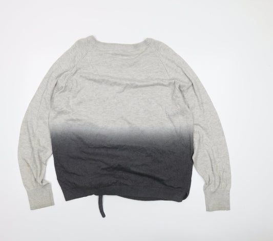 Womens UK Size XL Maison de Nimes Grey Pullover Jumper