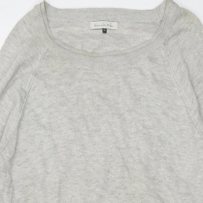 Womens UK Size XL Maison de Nimes Grey Pullover Jumper
