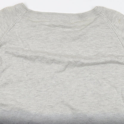 Womens UK Size XL Maison de Nimes Grey Pullover Jumper
