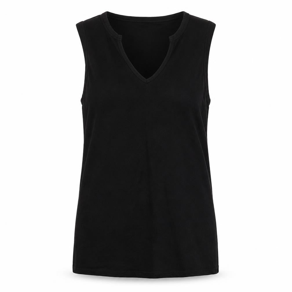 Womens UK Size S Gap Black Basic Tank