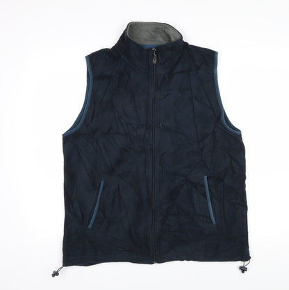 Mens UK Size L EWM Blue Gilet