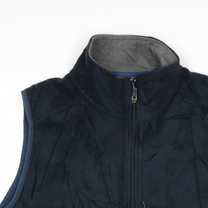 Mens UK Size L EWM Blue Gilet