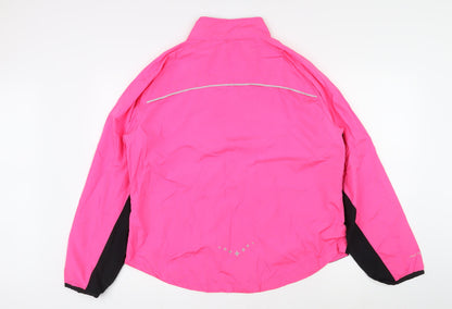 mi fit Womens Pink Jacket Size 18 Zip