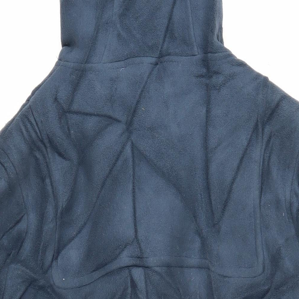 Womens UK Size 16 Cotton Traders Blue Overcoat