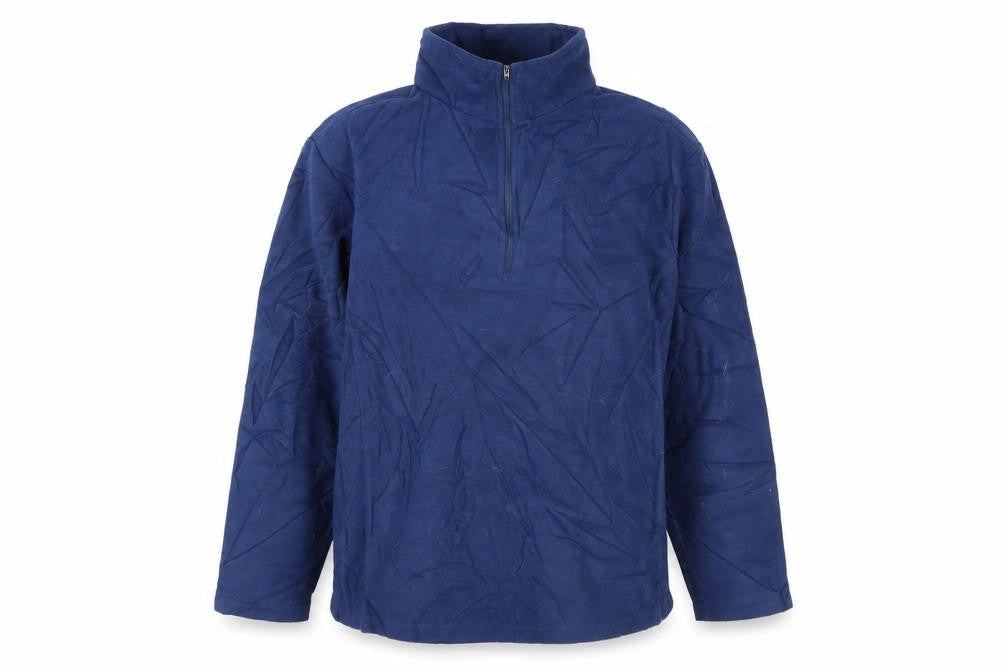 Mens UK Size XL Lands' End Blue Pullover Sweatshirt
