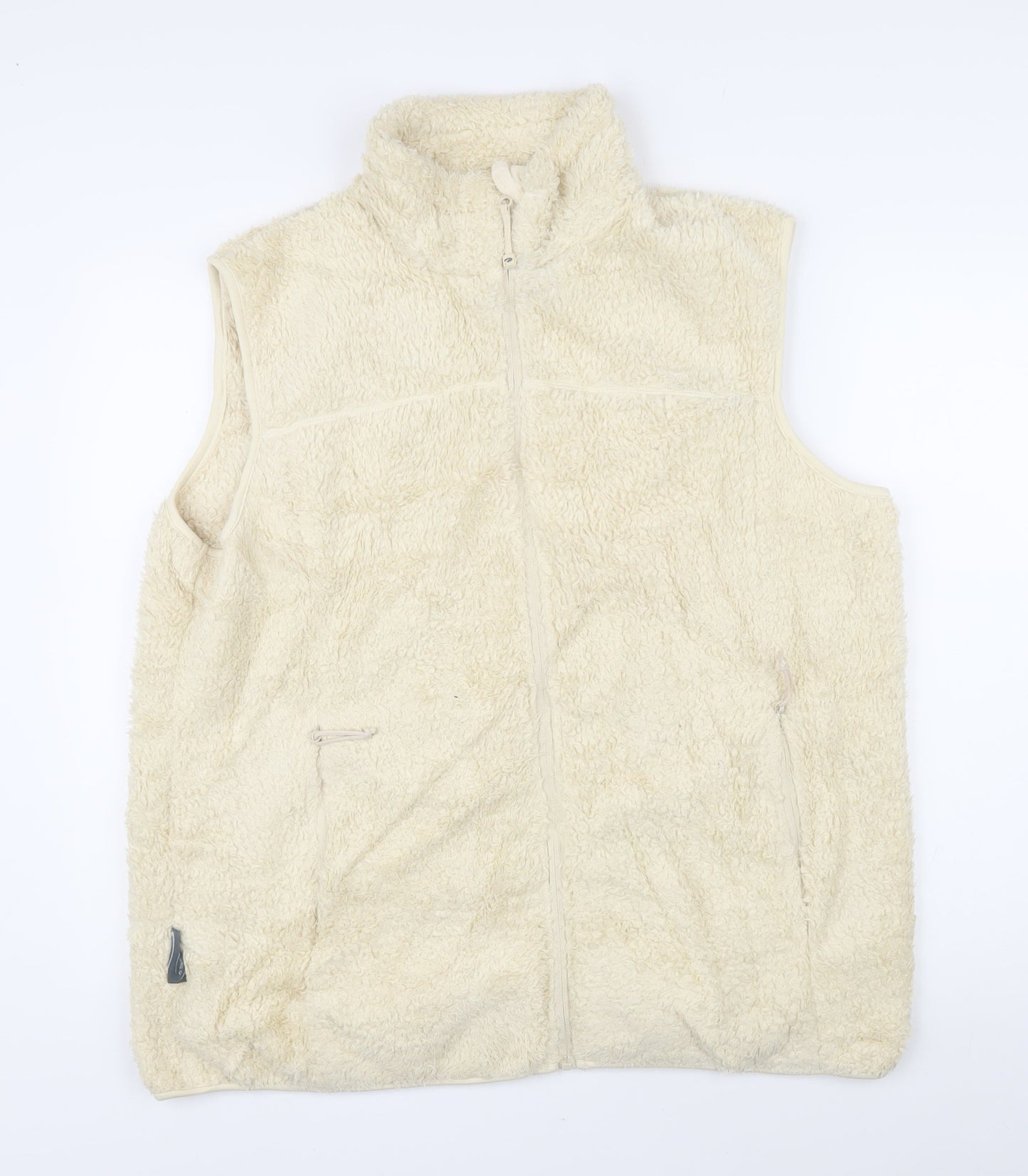 Womens UK Size 22 Mountain Life Ivory Gilet