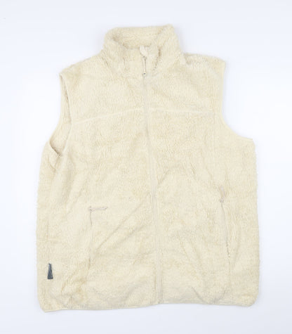 Womens UK Size 22 Mountain Life Ivory Gilet