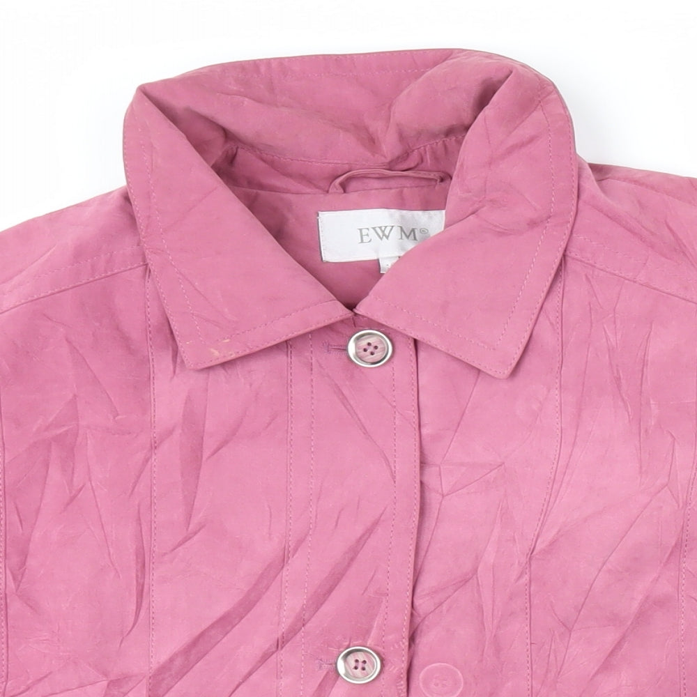 Womens UK Size 16 EWM Pink Jacket