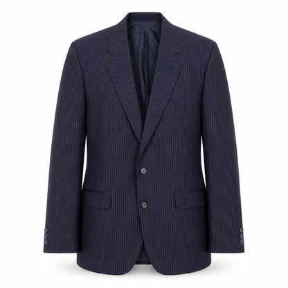 Mens UK Size 40 THE LABEL Regular Blue Suit Jacket