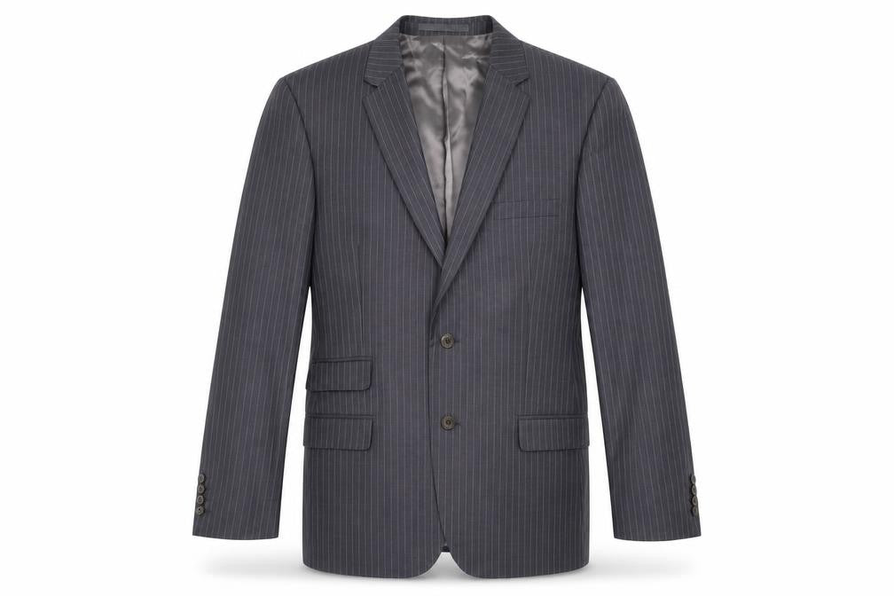 Mens UK Size 42 Kenneth Cole Regular Grey Suit Jacket