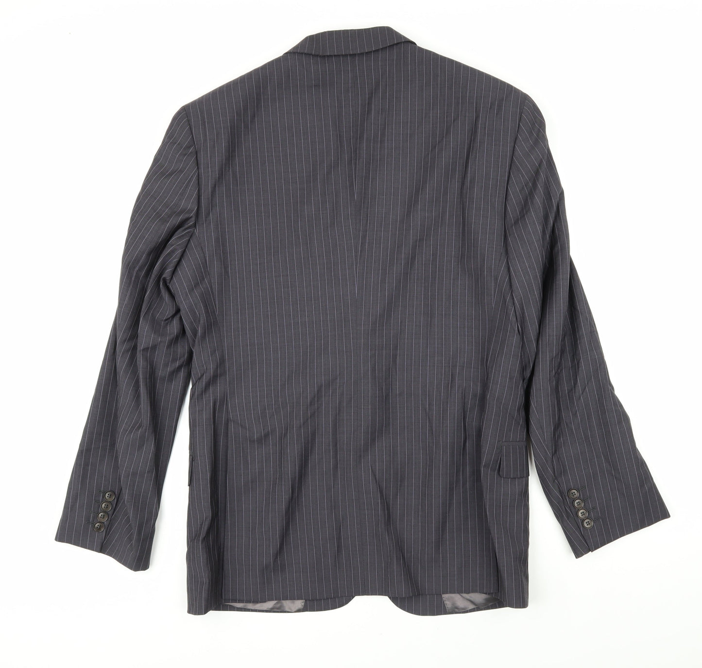 Mens UK Size 42 Kenneth Cole Regular Grey Suit Jacket