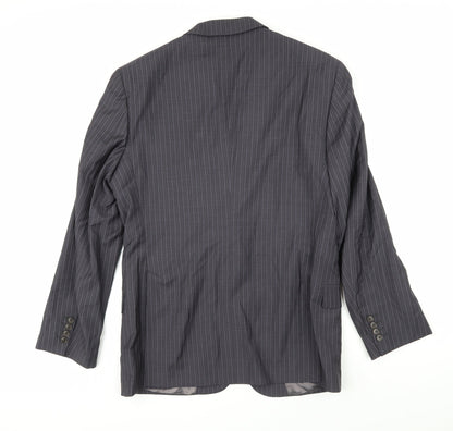 Mens UK Size 42 Kenneth Cole Regular Grey Suit Jacket