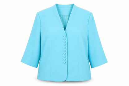 Womens UK Size 16 EWM Blue Jacket