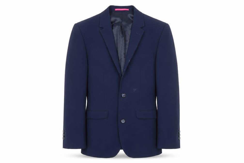 Mens UK Size 34 OneSix5ive Regular Blue Suit Jacket