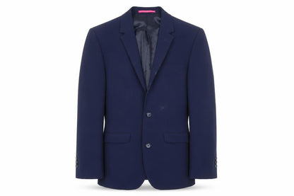 Mens UK Size 34 OneSix5ive Regular Blue Suit Jacket