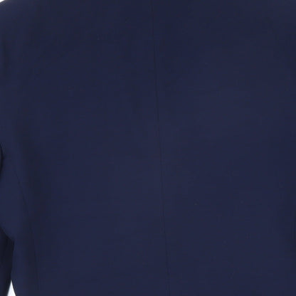 Mens UK Size 34 OneSix5ive Regular Blue Suit Jacket