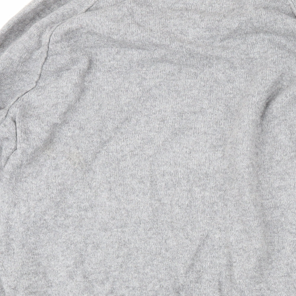 Gap Womens Grey Round Neck Wool Pullover Jumper Size M