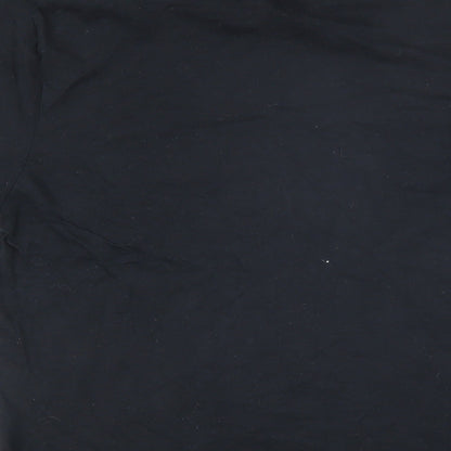 Womens UK Size S Stranger Things Black Basic T-Shirt