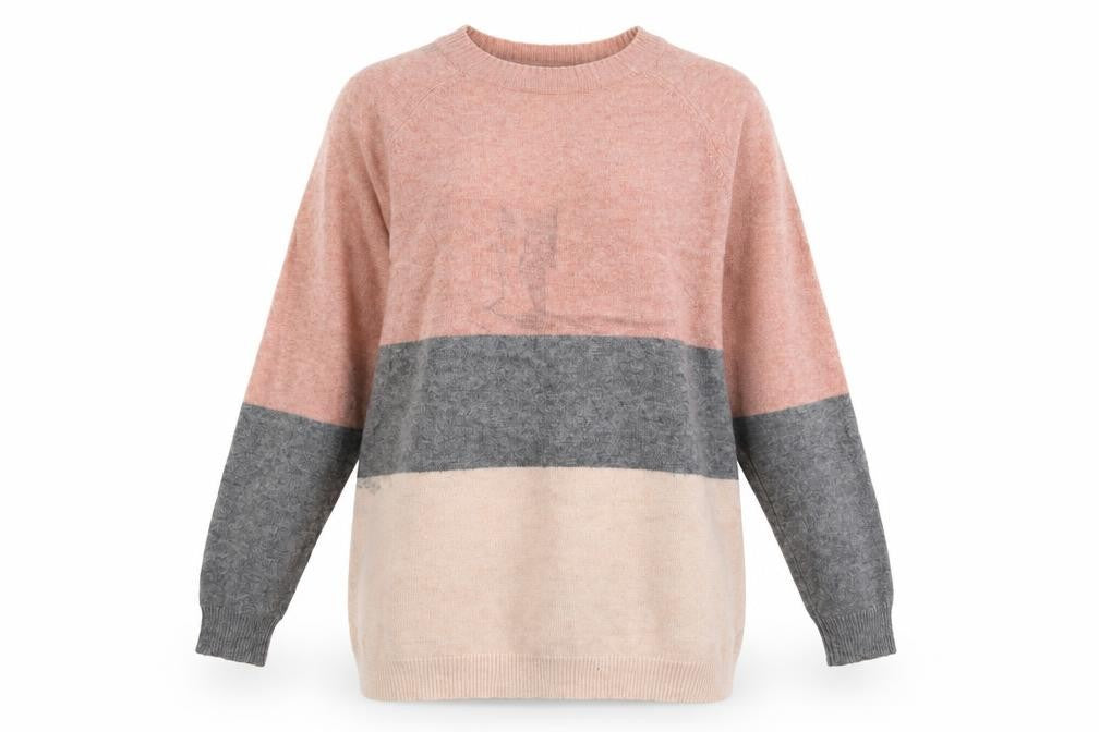 Womens UK Size S Only Multicoloured Pullover Jumper