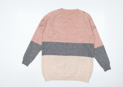 Womens UK Size S Only Multicoloured Pullover Jumper